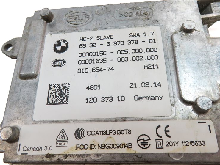 Thumbnail 6: 2015 BMW X5 (F15) REAR DRIVER ASSIST BLIND SPOT RADAR SENSOR MODULE SLAVE