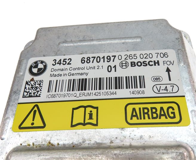 Thumbnail 7: 14-19 BMW X5 X6 X5M X6M ///M (F15 F16 F85 F86) ABS ICM CHASSIS MANAGEMENT MODULE