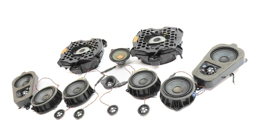Thumbnail 2: 2015 BMW X5 (F15) RADIO STEREO AUDIO SOUND SYSTEM SPEAKER SUBWOOFER SET/14