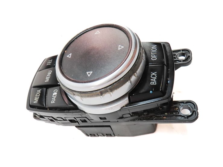 Thumbnail 3: 12-20 BMW 2 3 4 SERIES (F22 F30 F32 F34) STEREO NAVIGATION i-DRIVE SWITCH KNOB