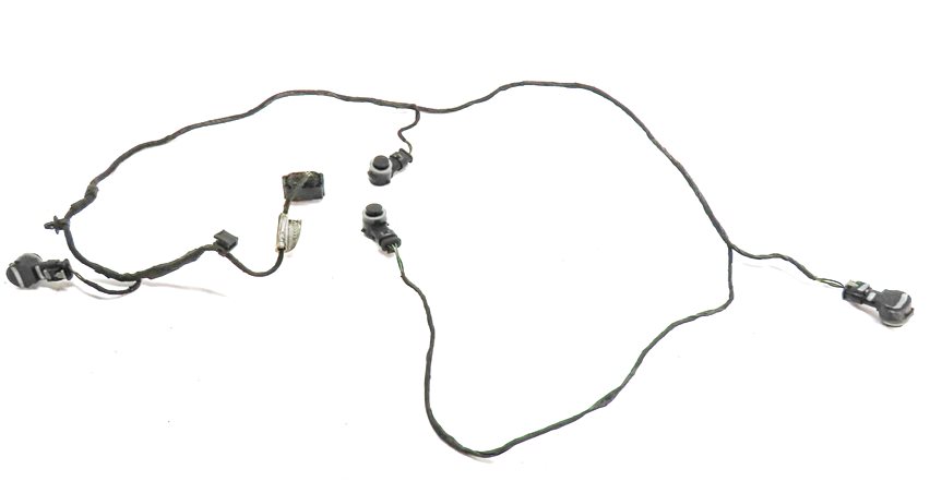 Thumbnail 1: 2015 BMW X6 (F16) REAR PDC PARK DISTANCE SENSOR SET w/ HARNESS (White)