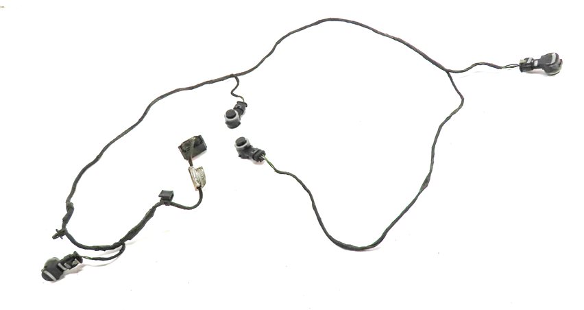 Thumbnail 2: 2015 BMW X6 (F16) REAR PDC PARK DISTANCE SENSOR SET w/ HARNESS (White)