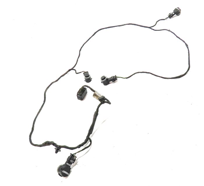 Thumbnail 3: 2015 BMW X6 (F16) REAR PDC PARK DISTANCE SENSOR SET w/ HARNESS (White)