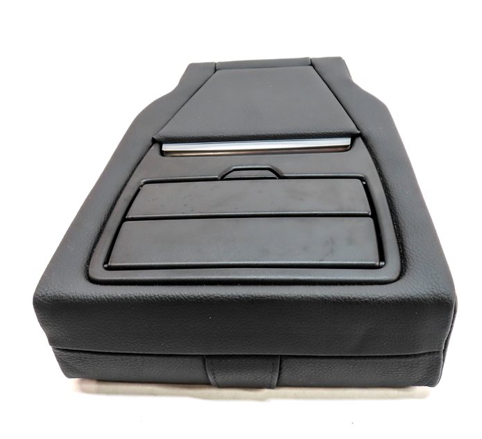 Thumbnail 9: 15-19 BMW X6 X6M (F16 F86) REAR SEAT CENTER CONSOLE ARMREST COMPARTMENT (Black)