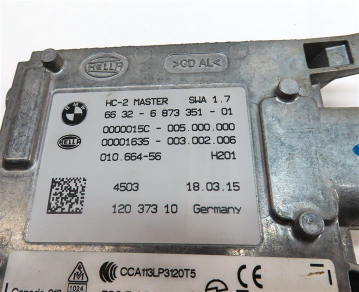 Thumbnail 6: 2015 BMW X6 (F16) REAR LANE DEPARTURE CHANGE WARNING MODULE RADAR SENSOR MASTER