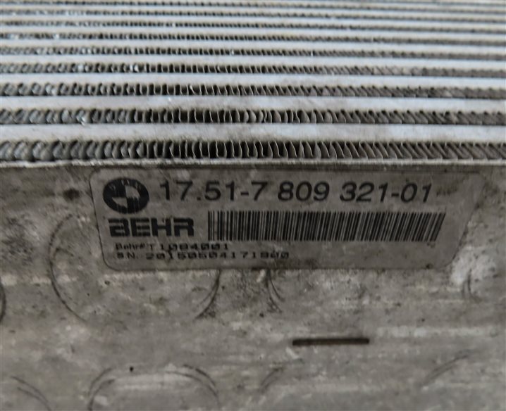Thumbnail 9: 2008-2018 BMW X5 X6 (E70 E71 F15 F16) 2.0L / 3.0L TURBO TURBOCHARGER INTERCOOLER