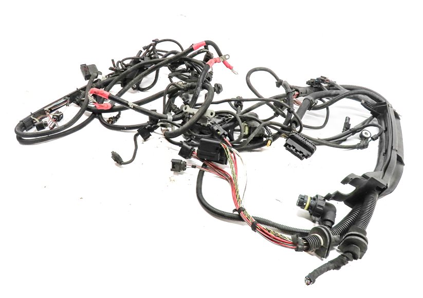 Thumbnail 1: 2015 BMW X6 (F16) 3.0L N55 ENGINE WIRING WIRE PLUG HARNESS w/ TRANSMISSION LOOM