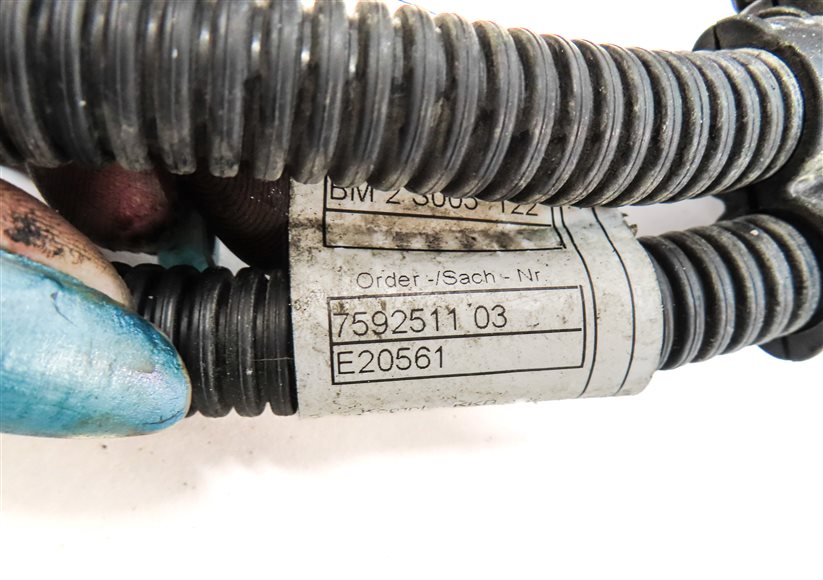 Thumbnail 11: 2015 BMW X6 (F16) 3.0L N55 ENGINE WIRING WIRE PLUG HARNESS w/ TRANSMISSION LOOM