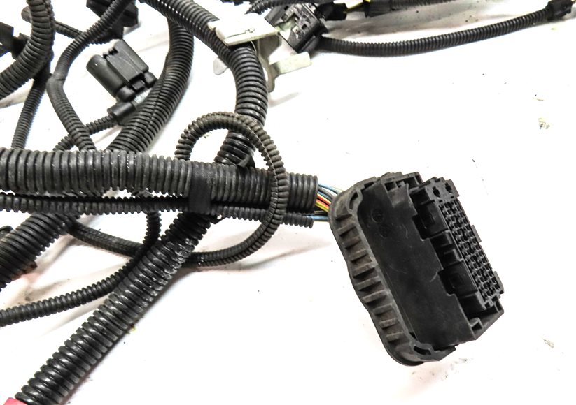 Thumbnail 6: 2015 BMW X6 (F16) 3.0L N55 ENGINE WIRING WIRE PLUG HARNESS w/ TRANSMISSION LOOM