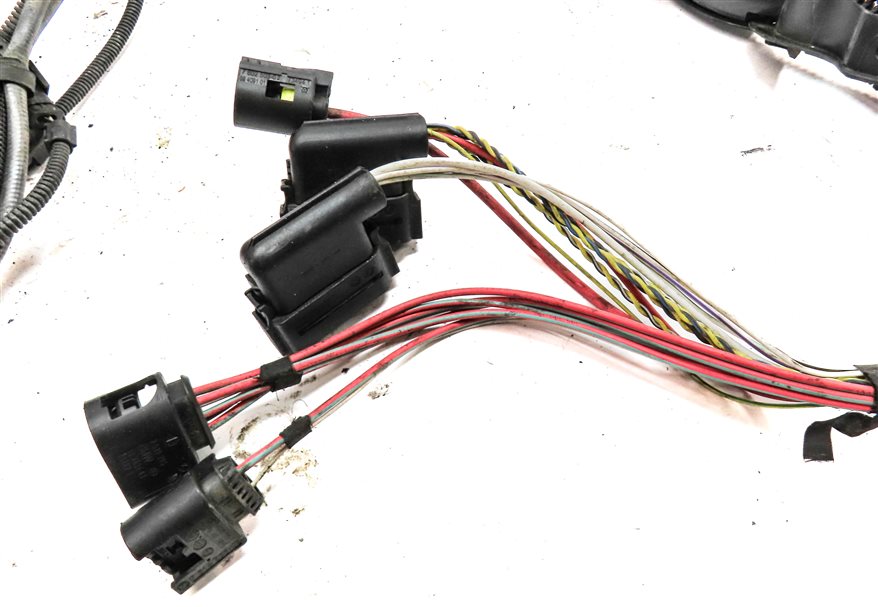 Thumbnail 9: 2015 BMW X6 (F16) 3.0L N55 ENGINE WIRING WIRE PLUG HARNESS w/ TRANSMISSION LOOM