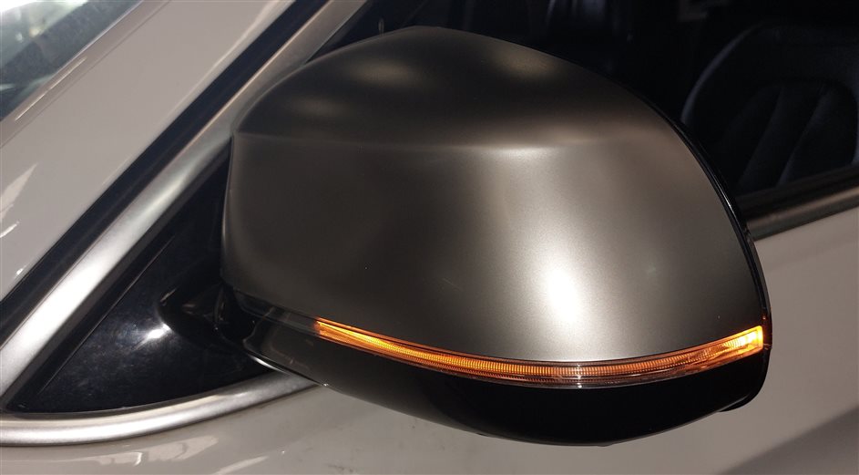 Thumbnail 2: 15-16 BMW X6 (F16) LEFT DRIVER DOOR MIRROR GLOSS BLIND CAMERA (Cerium Grey)