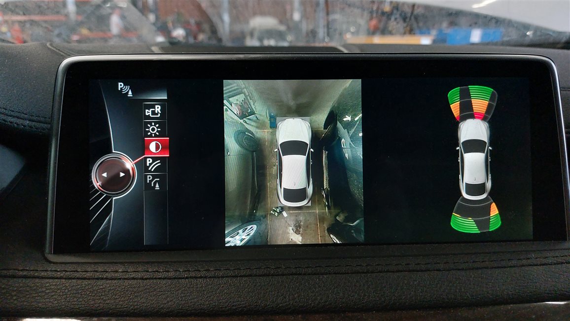 Thumbnail 3: 15-16 BMW X6 (F16) LEFT DRIVER DOOR MIRROR GLOSS BLIND CAMERA (Cerium Grey)