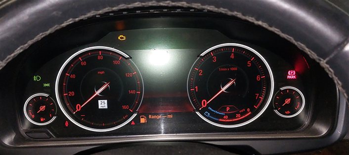 Thumbnail 11: 14-16 BMW X5 X6 (F15 F16) DIGITAL SPEEDOMETER INSTRUMENT GAUGE CLUSTER (132k)