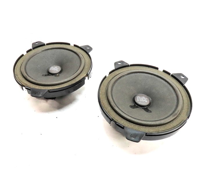 2004 BMW 325CI (E46) FRONT LEFT & RIGHT DOOR SPEAKER SUBWOOFER SUB SET/2