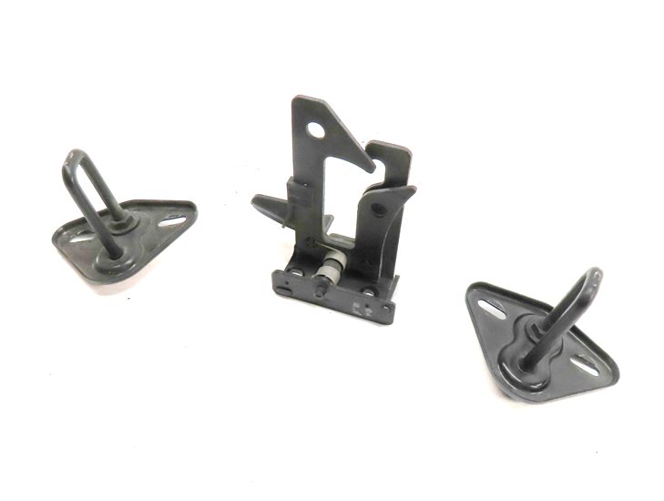 2010 MERCEDES GLK350 (X204) FRONT HOOD BONNET LID SAFETY CATCH LATCH SET/3