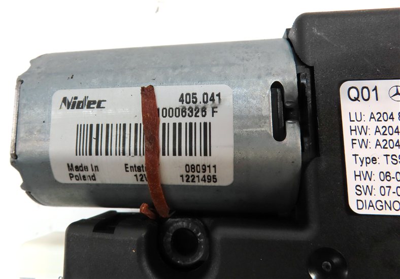Thumbnail 9: 2008-2015 MERCEDES C300 C350 GLK250 GLK350 (W204 X204) PANORAMIC SUNROOF MOTOR
