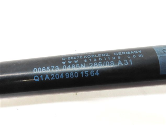 Thumbnail 7: 10 MERCEDES GLK350 (X204) REAR LEFT & RIGHT LIFTGATE HATCH LID SHOCK STRUT SET/2