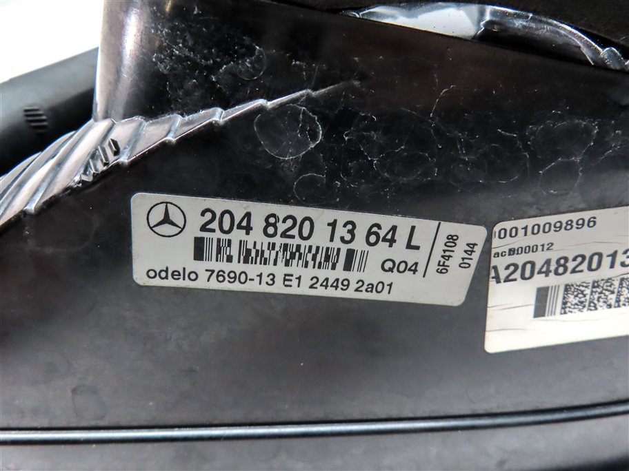Thumbnail 7: 10-12 MERCEDES GLK350 (X204) LEFT DRIVER TAILLIGHT BRAKE LIGHT LAMP INCANDESCENT
