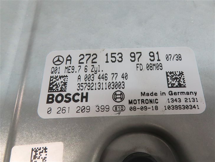 Thumbnail 6: 2009-2012 MERCEDES C300 E350 GLK350 (X204 W204 W212) ENGINE CONTROL MODULE ECM