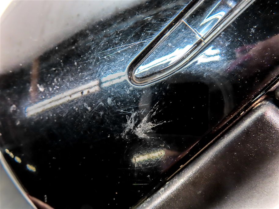 Thumbnail 9: 10-12 MERCEDES GLK350 (X204) LEFT MANUAL FOLD HEATED MEMORY DOOR MIRROR (Black)