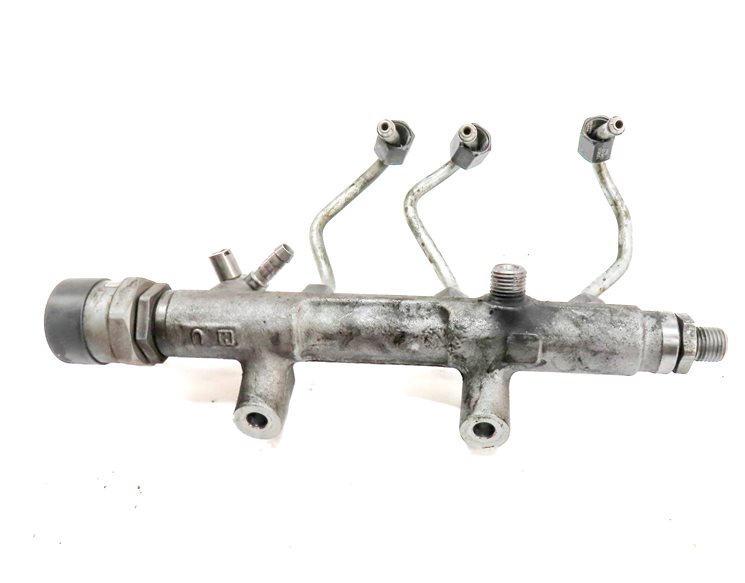 Thumbnail 6: 2013 AUDI Q7 (4L) 3.0L DIESEL (CNRB) RIGHT ENGINE MOTOR FUEL RAIL w/ LINES
