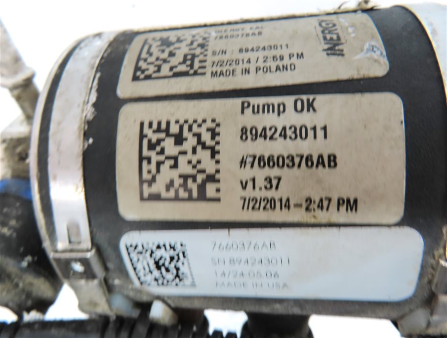 Thumbnail 7: 2013 AUDI Q7 (4L) 3.0L DIESEL (CNRB) ENGINE EXHAUST FLUID SCR DEF PUMP ASSEMBLY