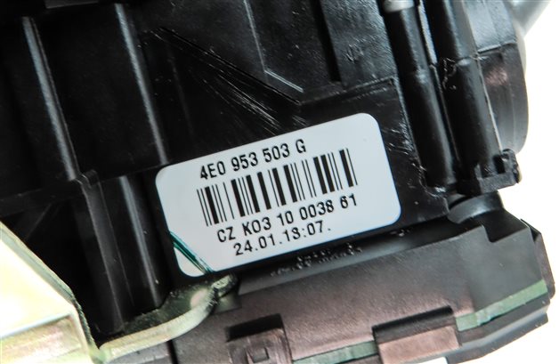 Thumbnail 9: 2009-2015 AUDI Q7 (4L) STEERING COLUMN BLINKER WIPER CRUISE COMBINATION SWITCH