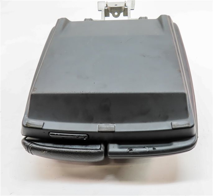 Thumbnail 10: 07-15 AUDI Q7 4L FRONT CENTER CONSOLE STORAGE BIN ARMREST CUPHOLDER (Black)
