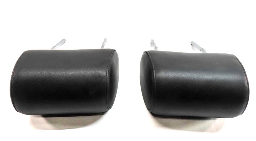 Thumbnail 7: 08-15 AUDI A3 A6 Q7 S6 (8P C7 4L) FRONT LEFT & RIGHT SEAT HEADREST SET-2 (Black)