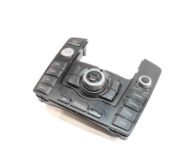 2012-2015 AUDI Q7 (4L) FRONT CENTER CONSOLE MMI MEDIA NAVIGATION CONTROL SWITCH