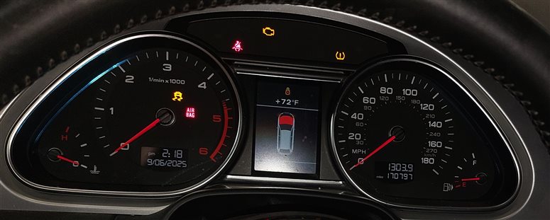 Thumbnail 2: 2013-2015 AUDI Q7 (4L) DIESEL SPEEDOMETER INSTRUMENT GAUGE CLUSTER MPH (170k)