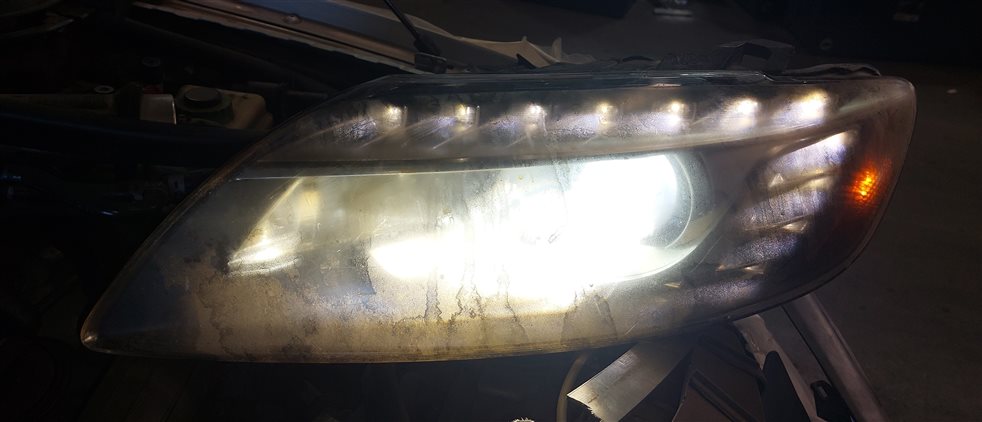 Thumbnail 2: 10-15 AUDI Q7 (4L) LEFT DRIVER HID XENON AFS ADAPTIVE CURVE HEADLIGHT LIGHT LAMP