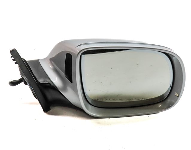 Thumbnail 4: 2013-2015 AUDI Q7 (4L) RIGHT PASSENGER P-FOLD BLIND SPOT DOOR MIRROR (Silver)