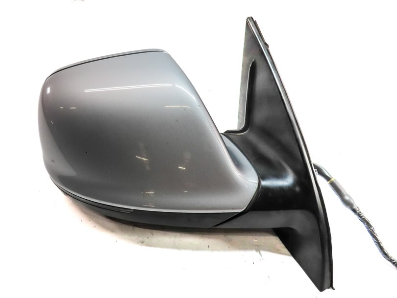Thumbnail 7: 2013-2015 AUDI Q7 (4L) RIGHT PASSENGER P-FOLD BLIND SPOT DOOR MIRROR (Silver)