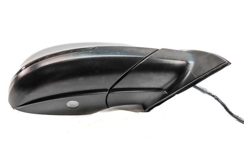 Thumbnail 8: 2013-2015 AUDI Q7 (4L) RIGHT PASSENGER P-FOLD BLIND SPOT DOOR MIRROR (Silver)