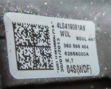 Thumbnail 6: 13-17 AUDI Q5 Q7 SQ5 B8 8R 4M 3 SPOKE STEERING WHEEL w/ SWITCH BUTTONS & PADDLES
