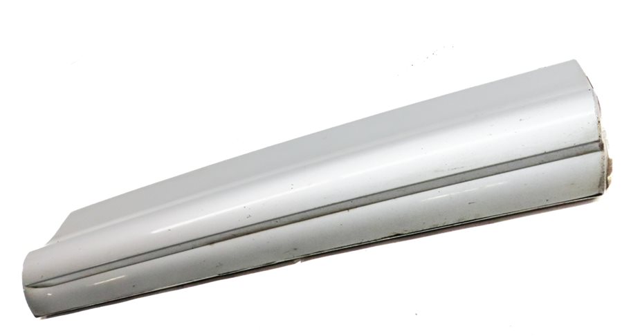 Thumbnail 3: 2010-2015 AUDI Q7 REAR RIGHT LOWER DOOR TRIM MOULDING (w/out SLINE) (Silver)