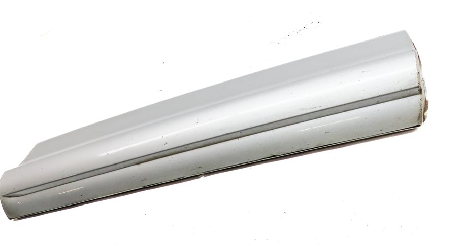 Thumbnail 4: 2010-2015 AUDI Q7 REAR RIGHT LOWER DOOR TRIM MOULDING (w/out SLINE) (Silver)