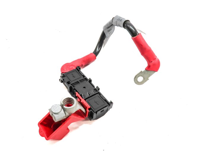 Thumbnail 4: 15 LAND ROVER LR4 (L319) 3.0L SUPER ENGINE POSITIVE BATTERY TERMINAL CABLE WIRE