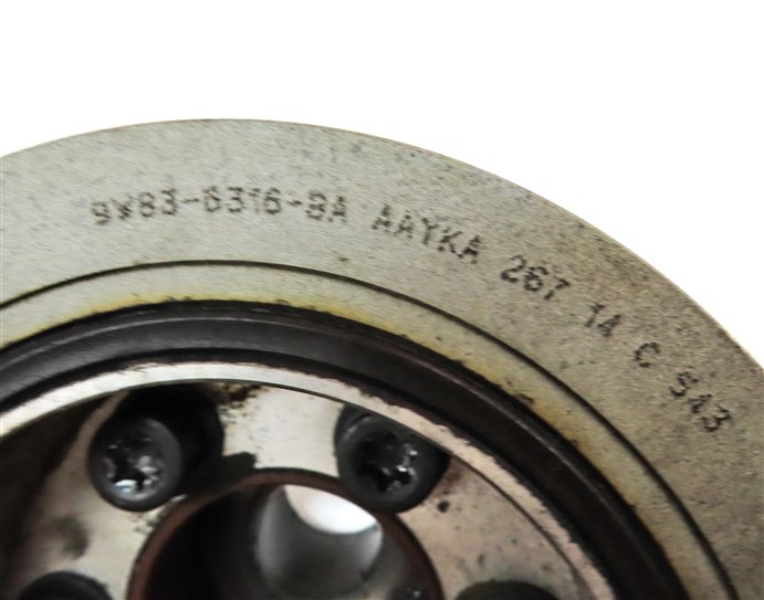Thumbnail 7: 10-19 JAGUAR F-TYPE XE XF XJ XK ROVER SPORT LR4 3.0L 5.0L SC HARMONIC BALANCER