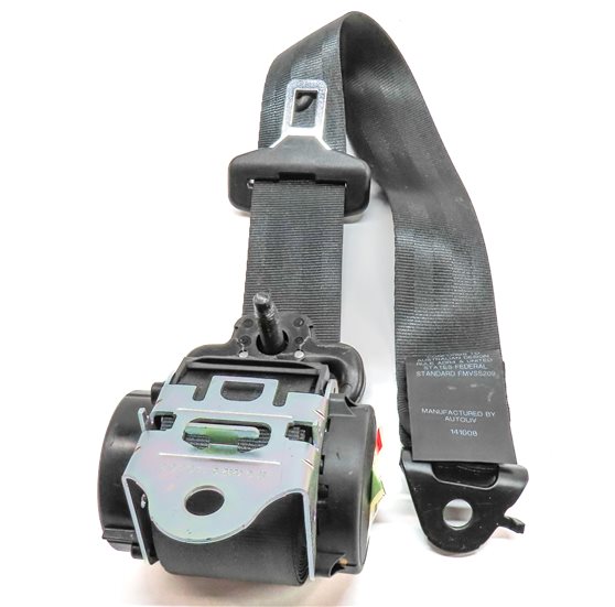 Thumbnail 4: 2015 LAND ROVER LR4 (L319) REAR 3RD ROW LEFT SEAT SEATBELT RETRACTOR (Black)
