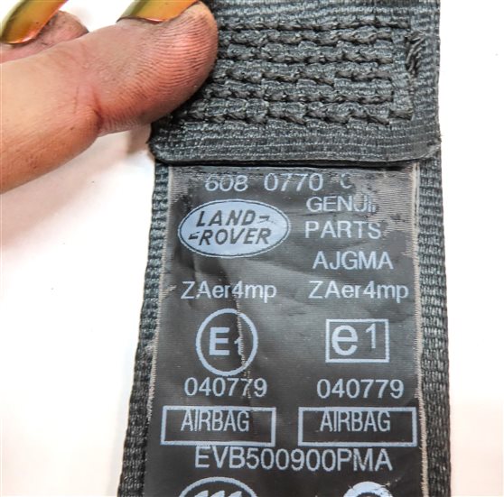 Thumbnail 6: 06-16 RANGE ROVER SPORT (L320) / LR3 LR4 - PASSENGER SEATBELT RETRACTOR (Black)