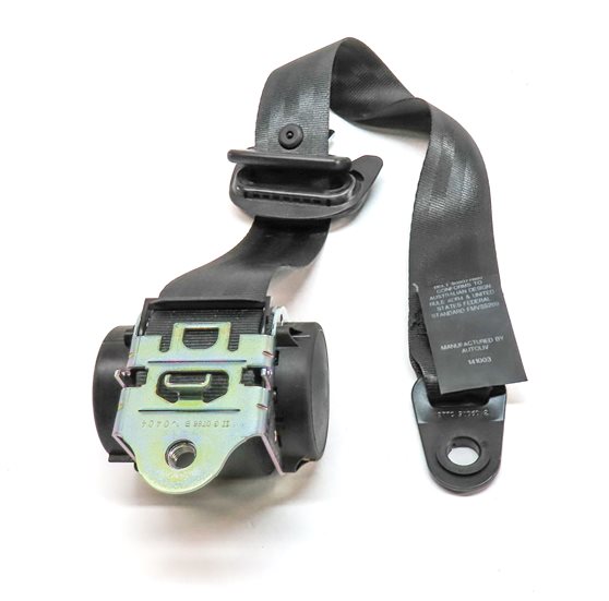 Thumbnail 4: 2015 LAND ROVER LR4 (L319) REAR 2ND ROW RIGHT SEAT SEATBELT RETRACTOR (Black)