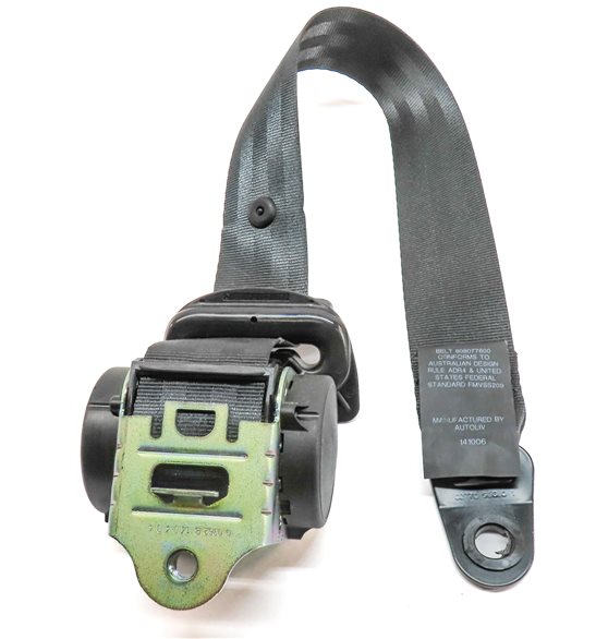 Thumbnail 4: 2015 LAND ROVER LR4 (L319) REAR 2ND ROW LEFT SEAT SEATBELT RETRACTOR (Black)