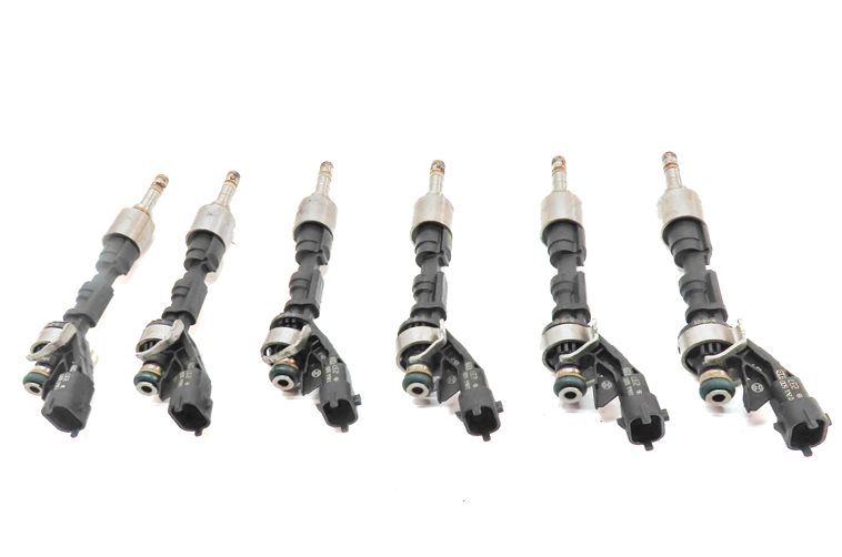 Thumbnail 2: 13-19 XE XF XJ RANGE ROVER SPORT LR4 3.0L SUPERCHARGED ENGINE FUEL INJECTOR SET6