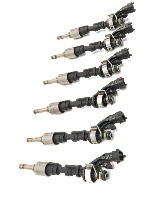 Thumbnail 3: 13-19 XE XF XJ RANGE ROVER SPORT LR4 3.0L SUPERCHARGED ENGINE FUEL INJECTOR SET6