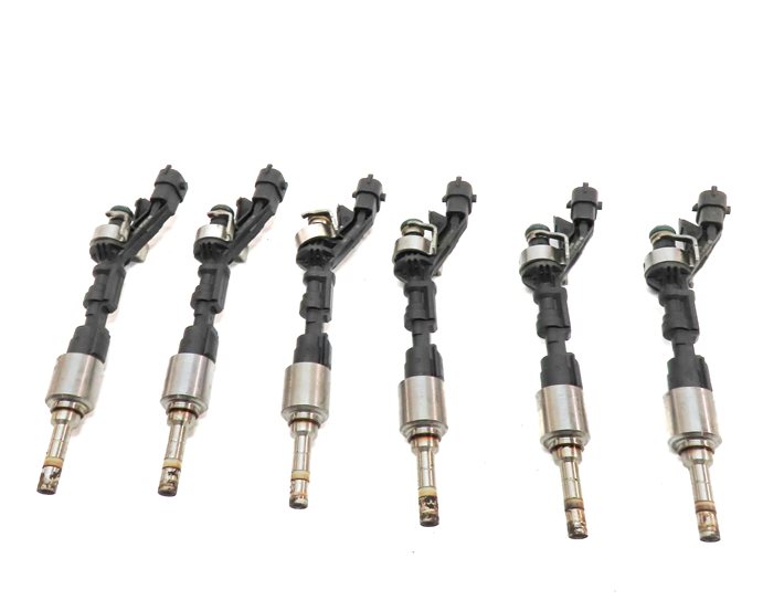 Thumbnail 5: 13-19 XE XF XJ RANGE ROVER SPORT LR4 3.0L SUPERCHARGED ENGINE FUEL INJECTOR SET6