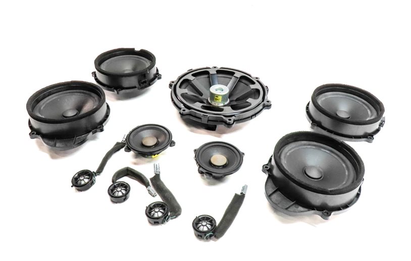 15 LAND ROVER LR4 (L319) RADIO STEREO LOGIC 7 AUDIO SOUND SYSTEM SPEAKER SET/11