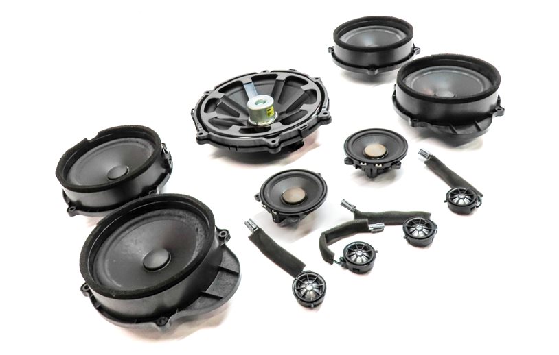 Thumbnail 3: 15 LAND ROVER LR4 (L319) RADIO STEREO LOGIC 7 AUDIO SOUND SYSTEM SPEAKER SET/11