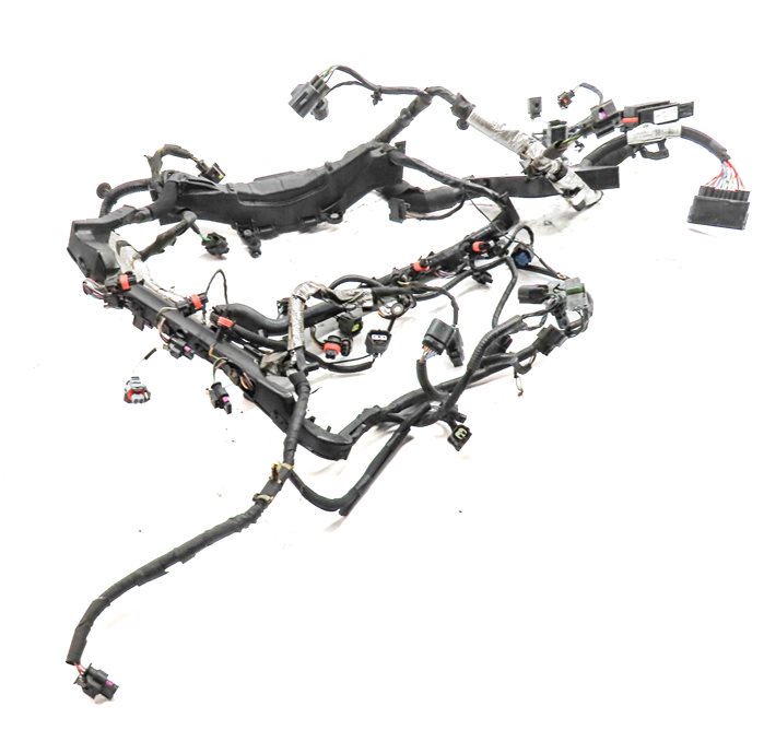Thumbnail 3: 2015 LAND ROVER LR4 (L319) 3.0L SUPER ENGINE MOTOR WIRE WIRING HARNESS LOOM